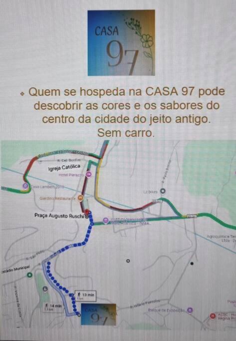 Casa 97 Completa! Horario Flexivel! Villa ซานตาเทเรซา ภายนอก รูปภาพ